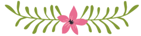 pink flower logo